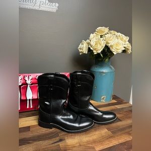 Laredo Men’s 9 1/2 D black cowboy boots